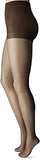 Hanes womens Control Top Sheer Toe Silk Reflections pantyhose, Barely Black, E-F US