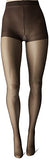 Hanes Women's Control Top Sheer Toe Silk Reflections Panty Hose, Barely Black, C/D