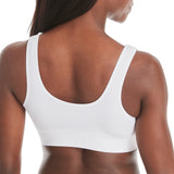 Hanes womens Get Cozy Pullover Comfortflex Fit Wirefree Mhg196 Bras, White, 3X-Large US