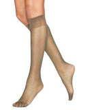 Hanes Silk Reflections Women's Knee High Reinforce Toe 2 Pack