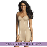 Maidenform womens Convertible With Built-in Bra & Anti-static Fl2304 shapewear full slips, Latte Lift, 36B US