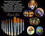 Eagle Art Face Paint (Paint Brush)