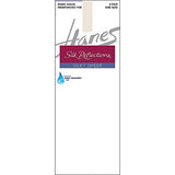 Hanes Silk Reflections Women's Knee High Reinforce Toe 2 Pack
