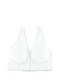 JUST MY SIZE womens Pure Comfort Front Close Wirefree Mj1274 Bra, White, 2X US