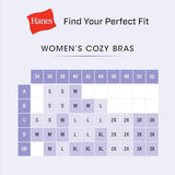 Hanes womens Get Cozy Pullover Comfortflex Fit Wirefree Mhg196 Bras, White, XX-Large US