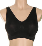 JUST MY SIZE womens Pure Comfort Plus Size Mj1263 Bra, Black, 6X-Large US
