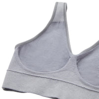 Hanes womens Get Cozy Pullover Comfortflex Fit Wirefree Mhg196 bras, White, Small US