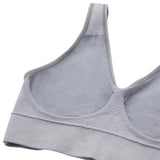 Hanes womens Get Cozy Pullover Comfortflex Fit Wirefree Mhg196 bras, White, Large US