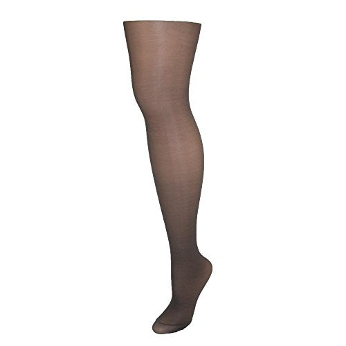 Hanes Silk Reflections Women's Alive Full Support Control Top Pantyhose 810-Multiple Packs Available, Barely Black 1-Pack, B