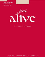 Hanes Alive Women`s Full Support Control Top RT Pantyhose - Best-Seller! (Pack of 3) 3 Nude