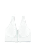 JUST MY SIZE womens Pure Comfort Front Close Wirefree Mj1274 Bra, White, 4X US