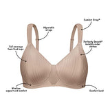 Playtex Women's Secrets All Over Smoothing Full-Figure Wirefree Bra US4707