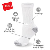 Hanes womens Comfortsoft Crew 3-pack fashion liner socks, Assorted, 5 9 US