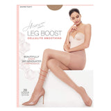 Hanes Women's Leg Boost Cellulite Smoothing Pantyhose BB0001, Barely There, A-B