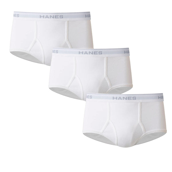 Hanes Men Hanes Men's Tagless White Briefs with ComfortFlex Waistband-Multiple Packs Available