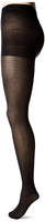 L'eggs Women's Shaping Tights Q00J65 1 Pair, Black, Large