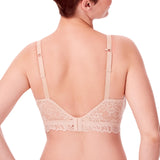 Bali Lace Desire Wireless Bra, Full-Coverage Wirefree Bra, ComfortFlex Fit Convertible Bra for Everyday Wear (Sizes S to 2XL), Latte Lift, 3X-Large