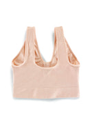 JUST MY SIZE womens Pure Comfort Front Close Wirefree Mj1274 Bra, Sandshell, 6X US