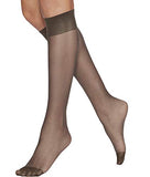 Hanes Silk Reflections Women's Knee High Reinforce Toe 2 Pack
