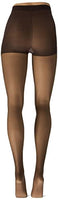 Hanes Silk Reflections Women's Silky Sheer Control Top Sandalfoot Hosiery, Barely There, EF (Pack of 3)