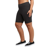 JUST MY SIZE womens Bike Short, Black, 5X US