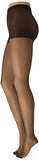 Hanes Women's Control Top Reinforced Toe Silk Reflections Panty Hose, Barely Black, A/B