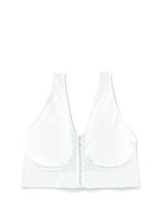 JUST MY SIZE womens Pure Comfort Front Close Wirefree Mj1274 Bra, White, 5X US
