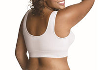 JUST MY SIZE womens Pure Comfort Plus Size Mj1263 bras, White, 4X-Large US
