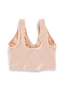 JUST MY SIZE womens Pure Comfort Front Close Wirefree Mj1274 Bra, Sandshell, 4X US