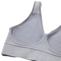 Hanes womens Get Cozy Pullover Comfortflex Fit Wirefree Mhg196 bras, White, Medium US