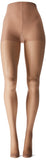 Hanes Women's Control Top Reinforced Toe Silk Reflections Panty Hose, Natural, C/D