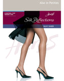 Hanes Women's Control Top Sheer Toe Silk Reflections Panty Hose, Clay, A/A/B